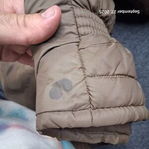 Vintage Double K Brand Jacket Size 42 Brown Western Puffer